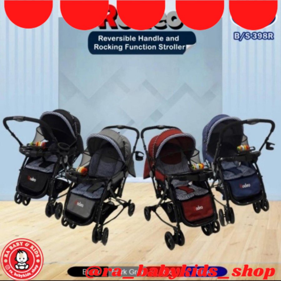 Stroller Pliko Rodeo 398R Kereta Dorong Bayi  stroller bayi murah pliko rodeo