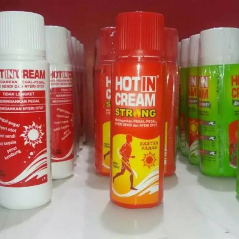 {PROMO/SERBA MURAH} HOT IN CREAM 120ml ORIGINAL/STRONG/AROMATHERAPY