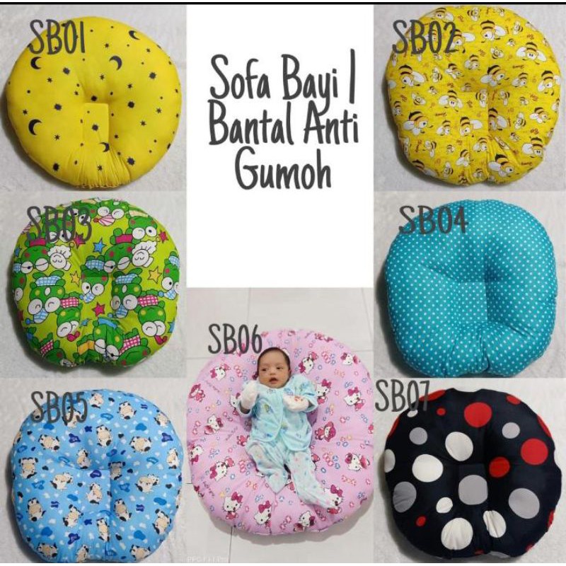 Sofa Bayi | Baby Lounger | Bantal Anti Gumoh