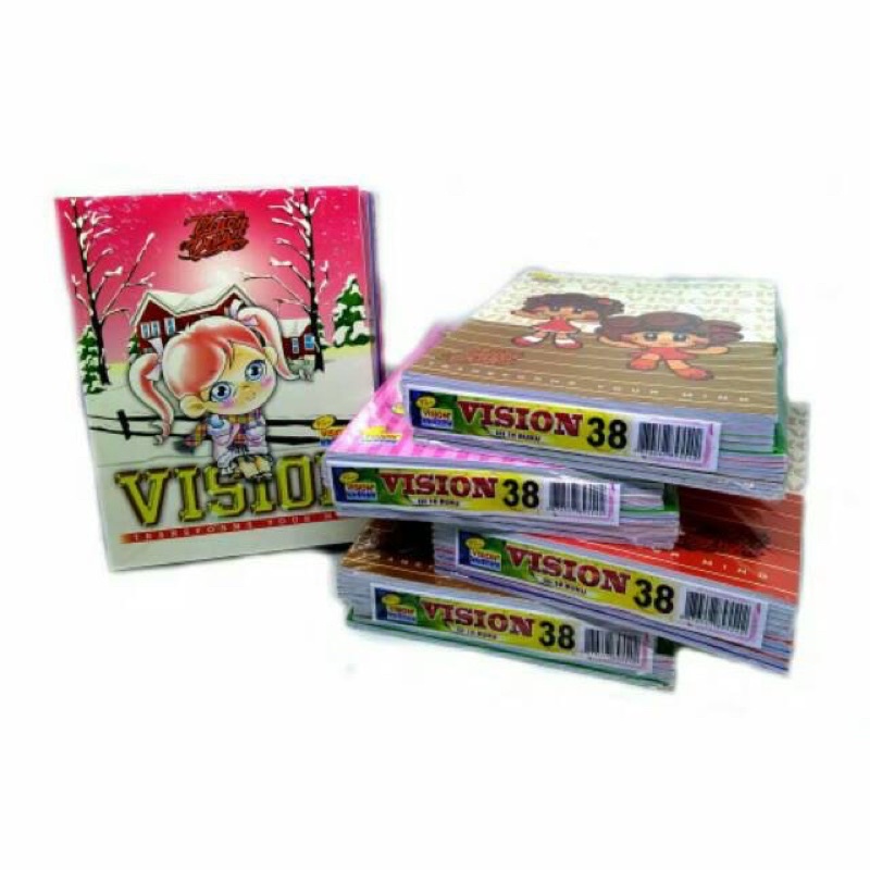 buku tulis vision 38 pak