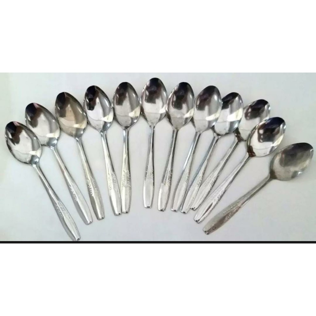 [SENDOK STAINLESS] SENDOK STAINLESS MURAH 1 LUSIN SENDOK GARPU STAINLESS