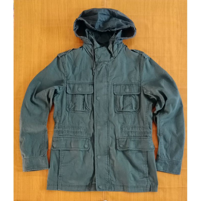 parka military uniqlo jaket parka uniqlo second jaket military