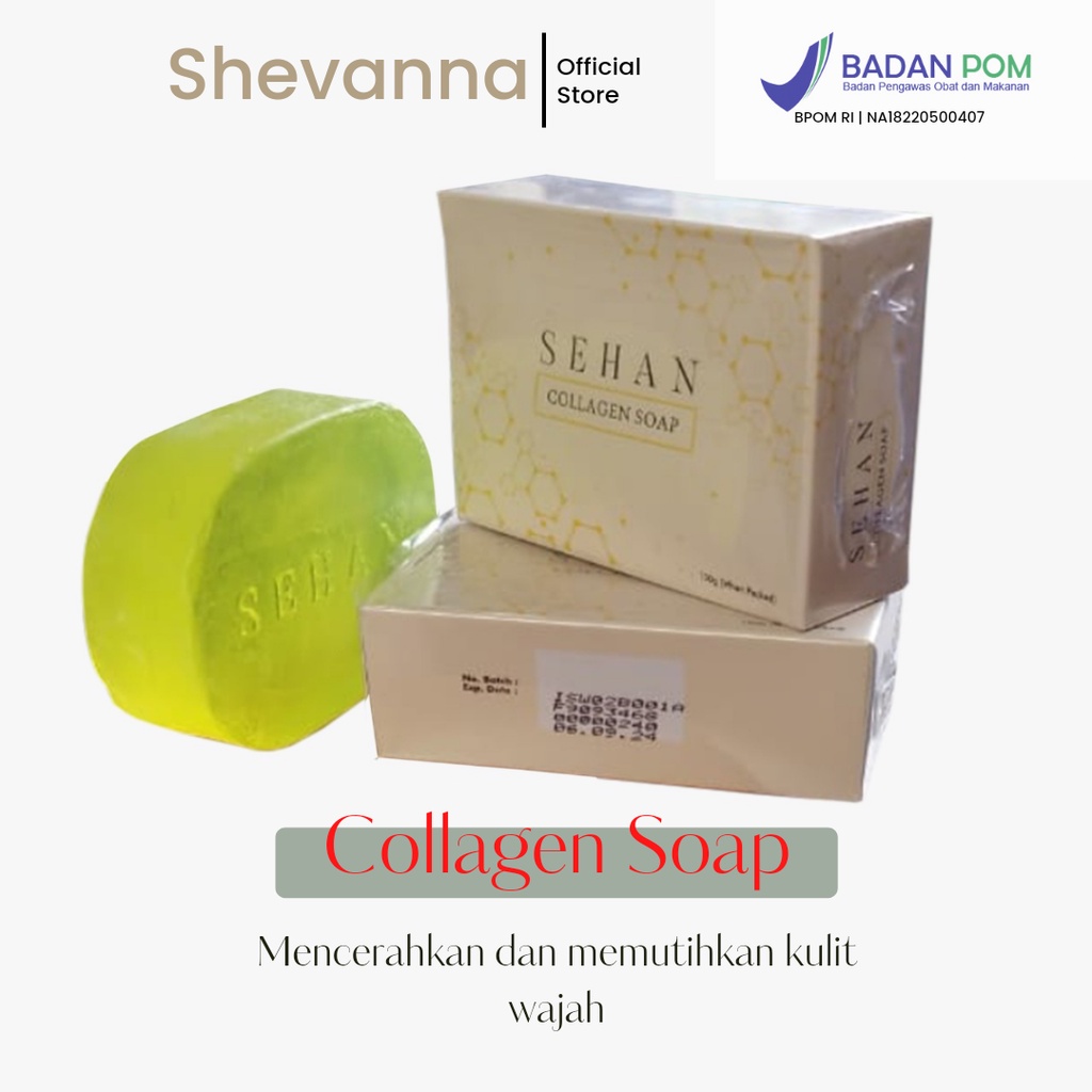 Collagen Soap by SEHAN original BPOM