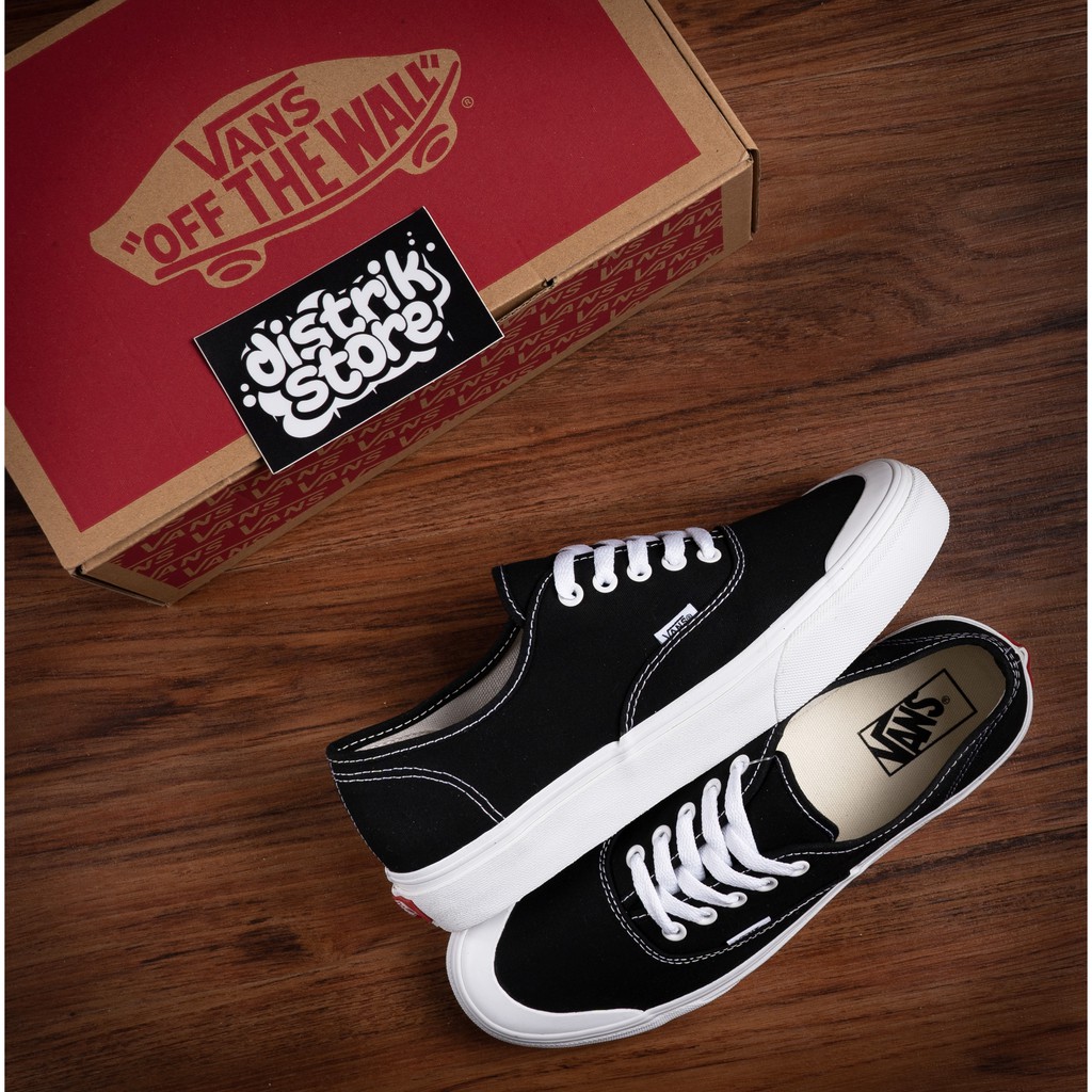 vans authentic sf black