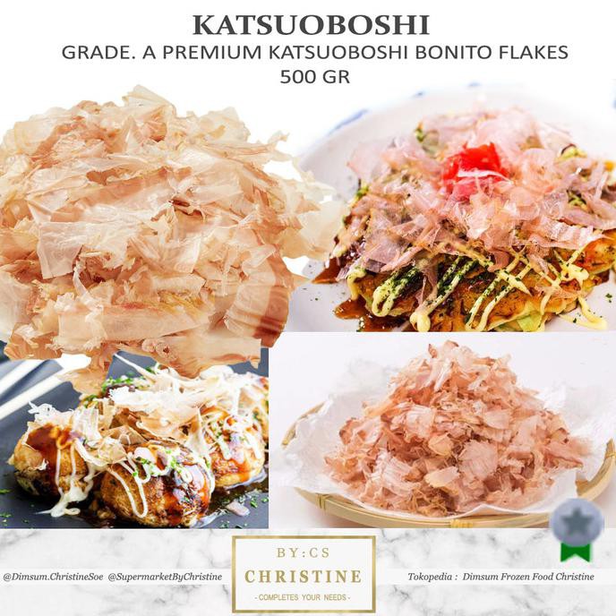 

Katsuoboshi Bonito Flakes Takoyaki Bonito Fish Katsuoboshi Grade A 500