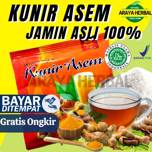 

Kunir Asem Bubuk Minuman Jamu Herbal Madu Murni Asli Kondang Food