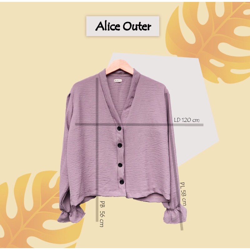 ALICE OUTER | outer wanita