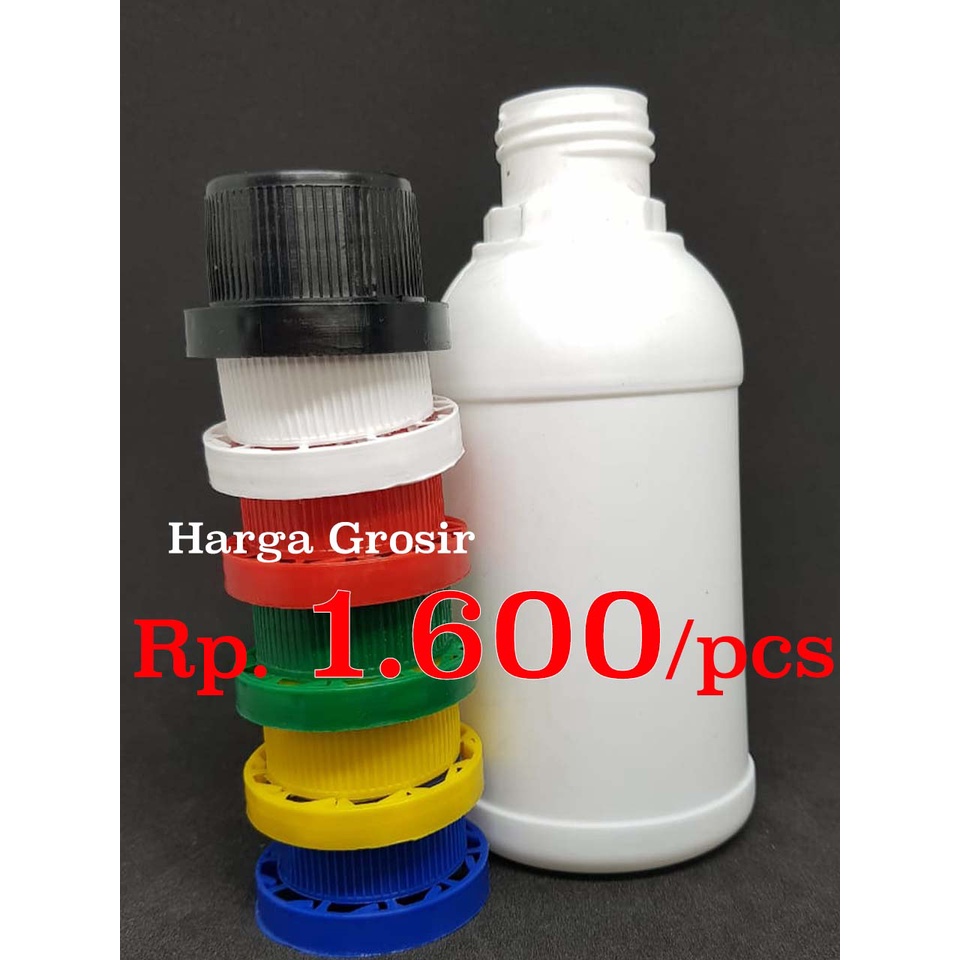 Botol Labor / AGRO / HDPE 250 ml TEBAL &amp; ANTI BOCOR