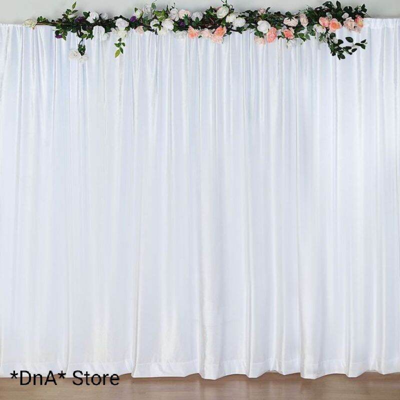 Backdrop Background Kain Filamin tinggi 3.5 meter (polos)