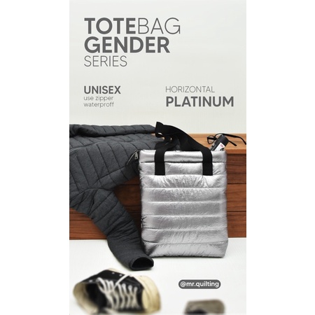 Mr.quilting tote bag gender series