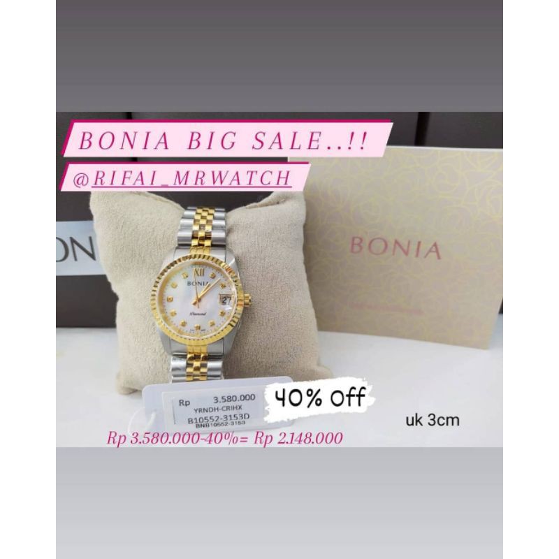 JAM TANGAN BONIA WANITA ORIGINAL
