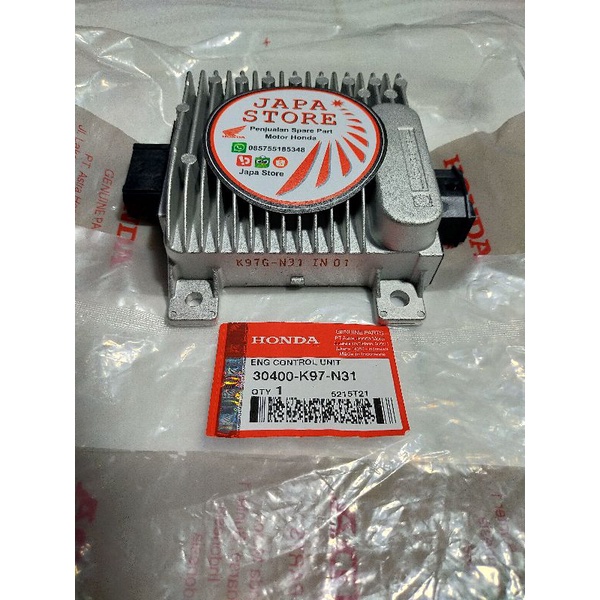 30400K97N31 ECM PCX 150 ABS CBS LOKAL K97 CDI PCX 150 ABS CBS ECU PCX 150 ABS CBS LOKAL K97 30400K97
