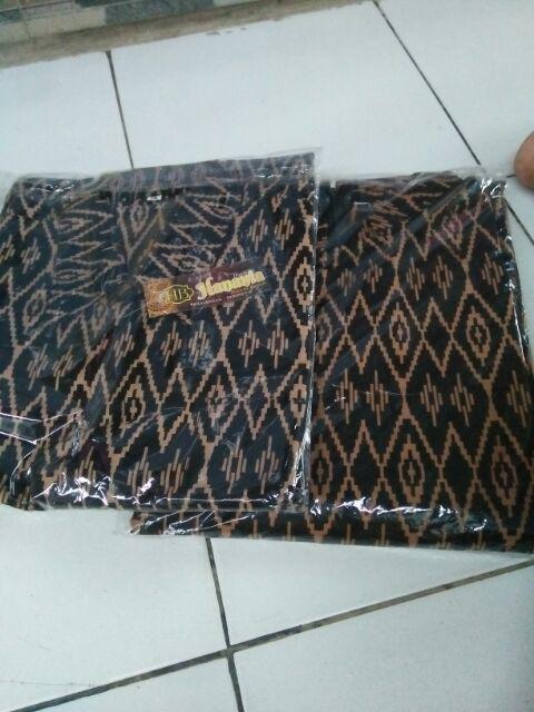 Baju Batik Couple Atasan Batik Couple Lawasan Coklat
