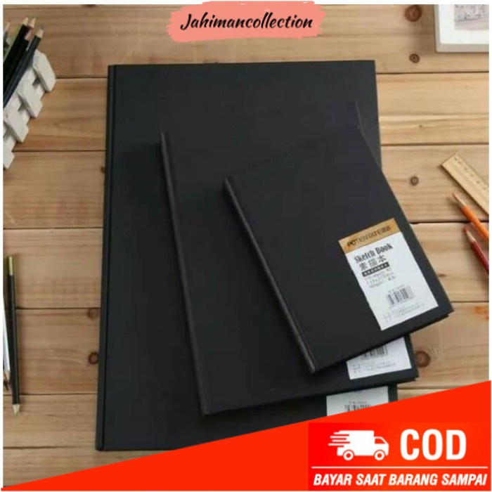 

✨ BISA COD ✨ Potentate Hard Cover Sketch Book A5 100 GSM 110 Sheets / Buku Gambar - A6