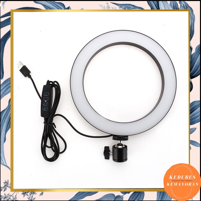 Ringlight Ring Light  Lampu Selfie 26cm 20cm Besar LED Holder Tiktok Selfie