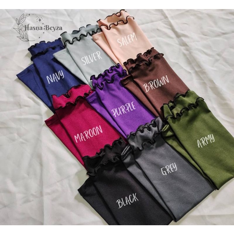 Manset Curly 2 layer Senada Premium/Handsock Curly 2 Layer