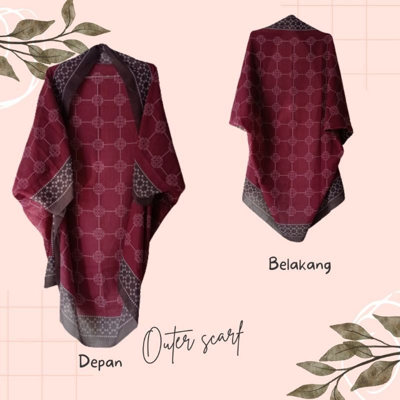 OUTER SCARF WANITA PREMIUM MOTIF MOTIF TERBARU 2022-KMO 4