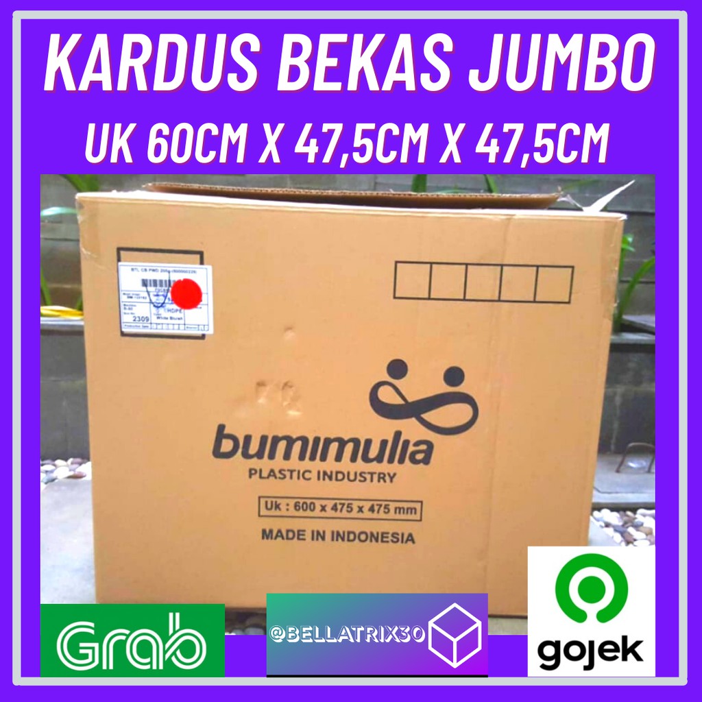 

Kardus Bekas Besar Dus Packing Pindahan Jumbo Ukuran 60cm