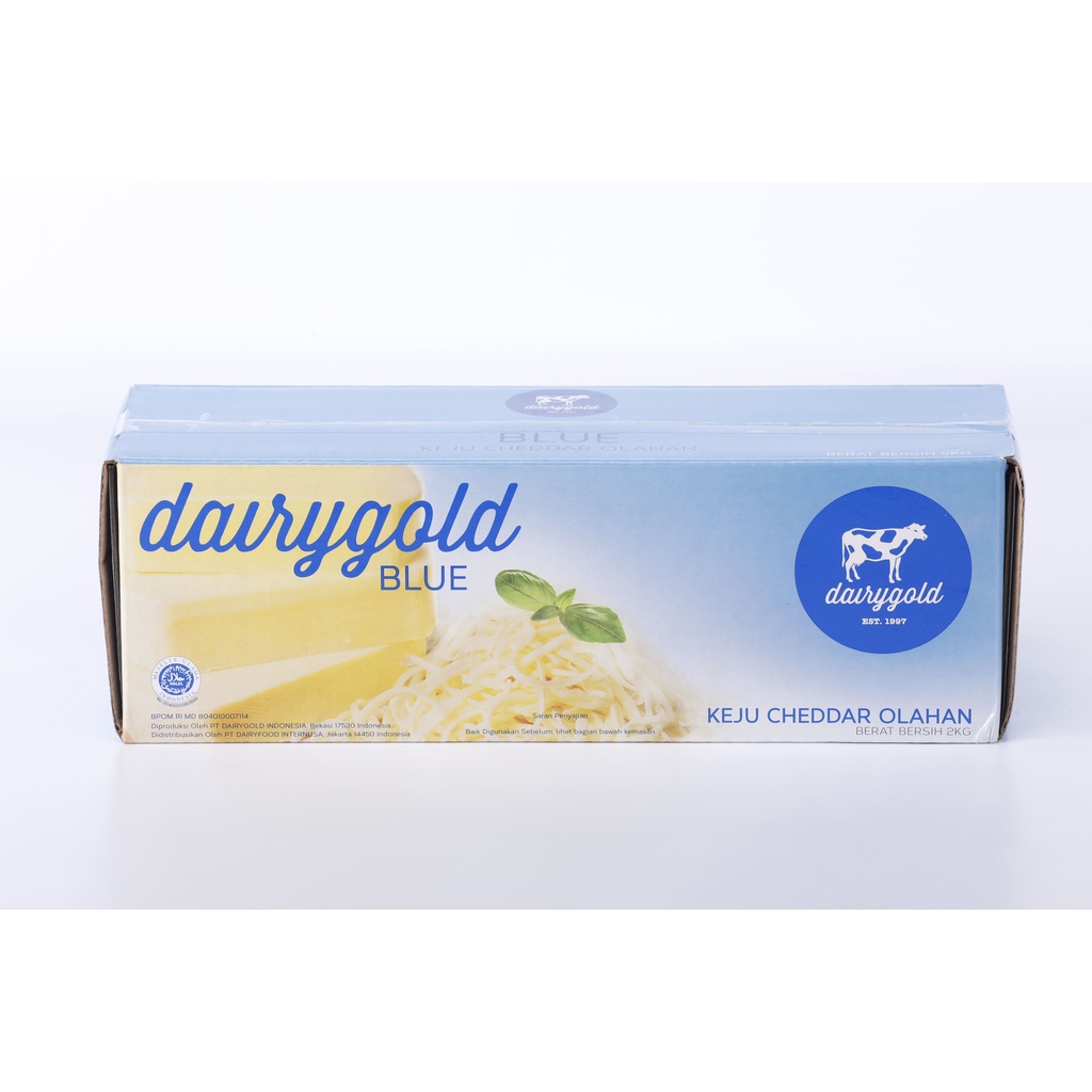 

Keju Dairygold Blue Cheddar 2 Kg