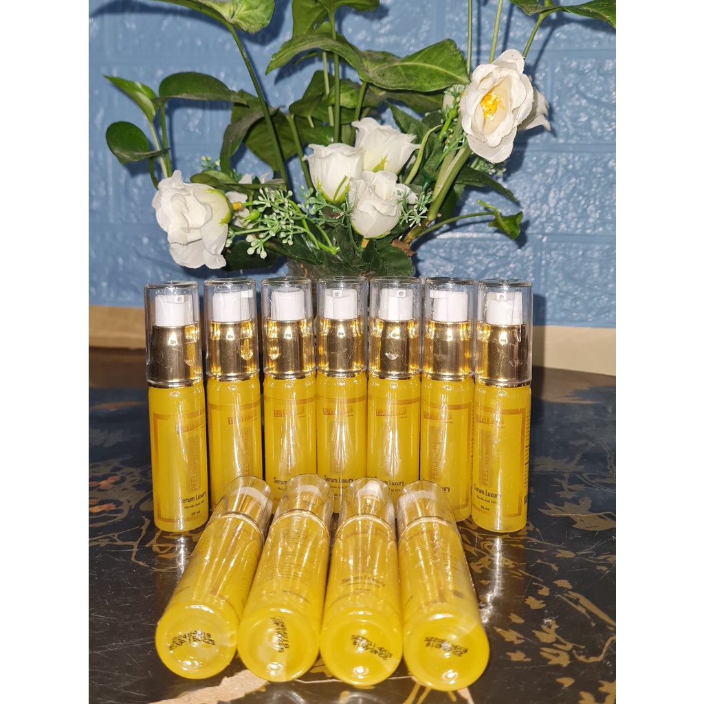 L-GLOW Body Serum Luxury Peeling White KEMASAN BARU DENGAN ANTI IRITASI