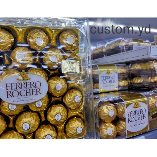 

COKLAT MAS TELUR EMAS COKLAT FERRERO 300 GRM T24/T16