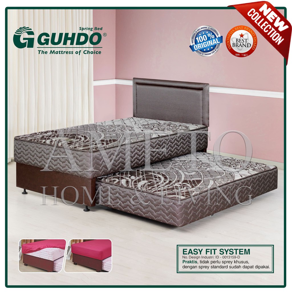 Guhdo Spring Bed 2 in 1 Standard - 120 x 200 - Prospine Full Set