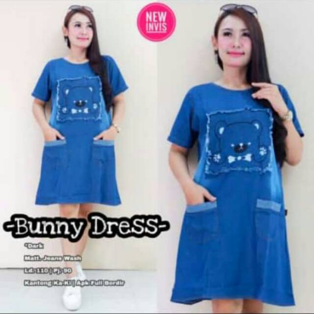 Bunny Dress Jeans Wash