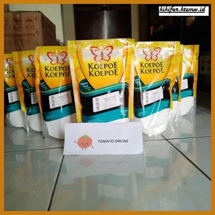 

Redwop-Gnikab- Baking Powder Cap Koepoe Kopoe Kupu 1 Kilogram Kg / 1Kg -Hallall.