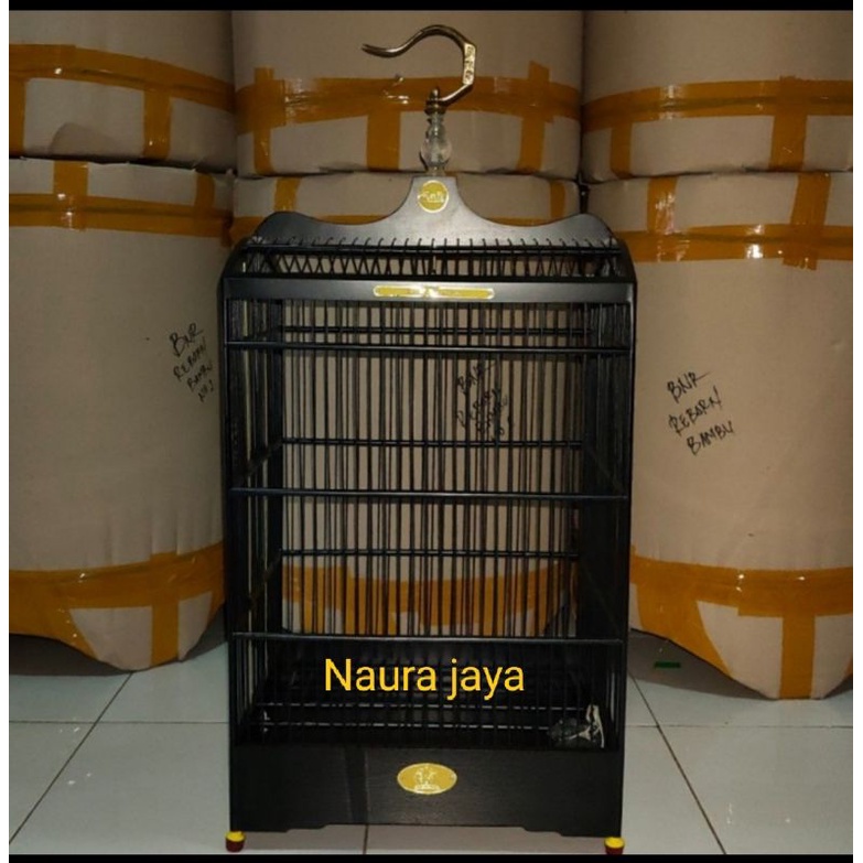 Kandang Kotak BnR Black Doff