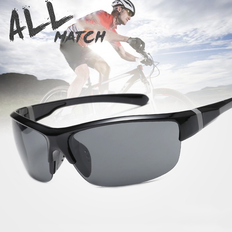 Kacamata Hitam Uv400 Untuk Pria Bersepeda