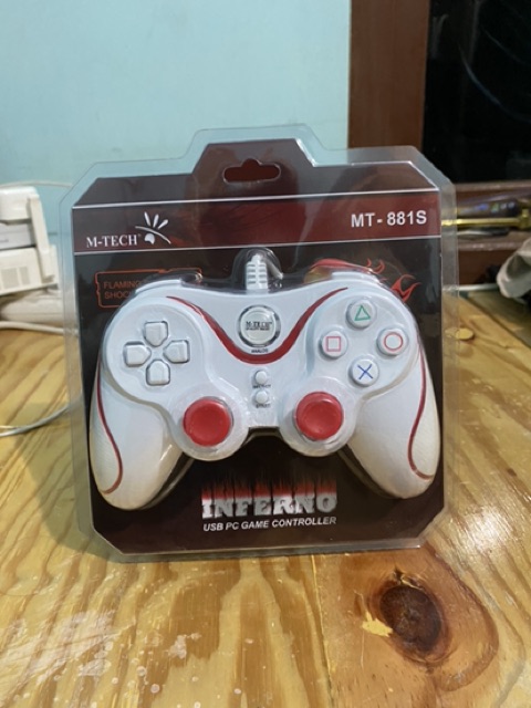 Gamepad Single Shock Controller Joystick Stik Mtech - Gamepad Single Inferno M-tech Inferno MT-881S