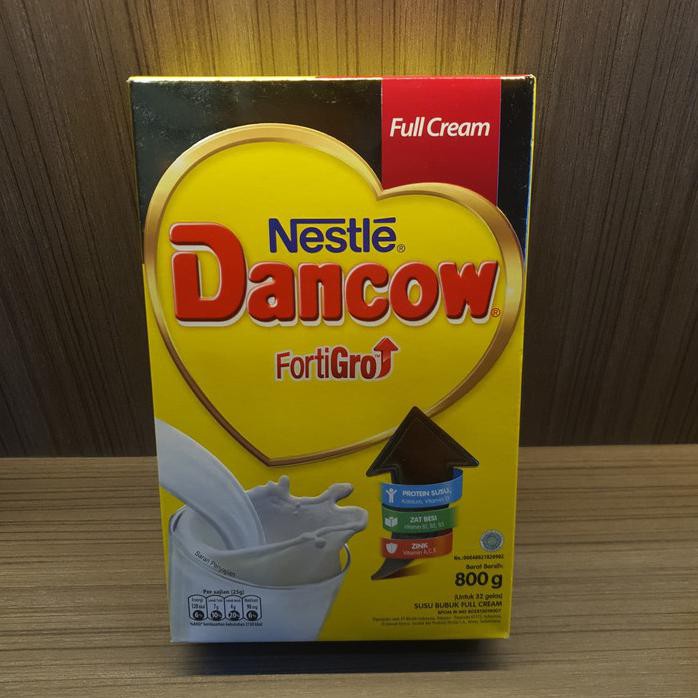 

DANCOW NESTLE FORTI GRO FULL CREAM BOX SUSU BUBUK HALAL 800 GR