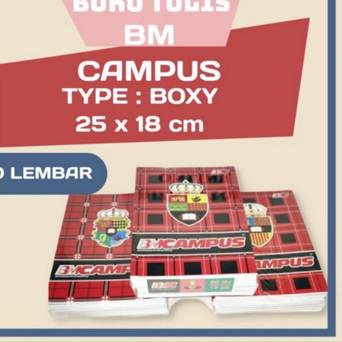 

Recomend Buku tulis Bmc campus isi 50 lembar 10 buku