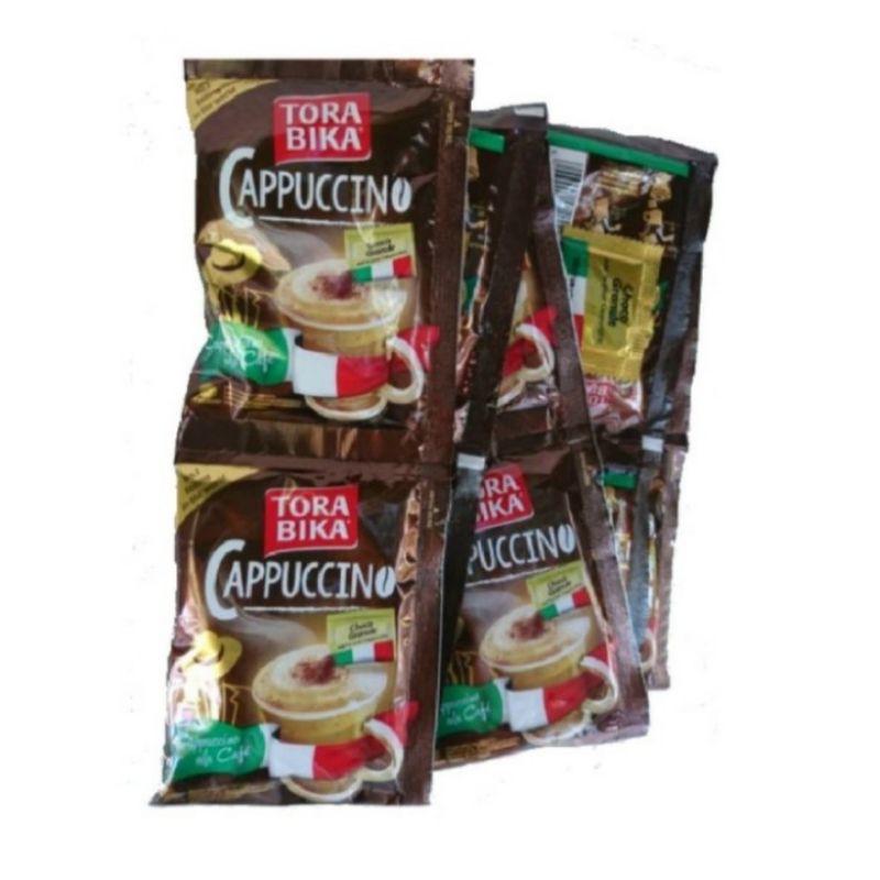 

Torabika Cappucino Sachet 25 gram (1 renceng 10 sachet)