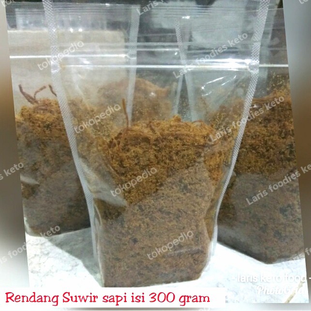 

Rendang Suwir sapi