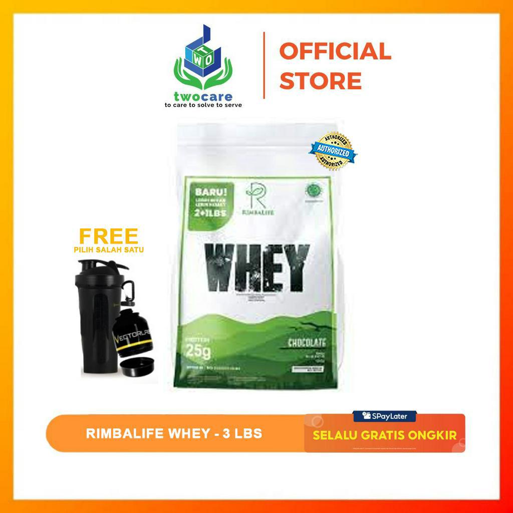 Rimbalife Rimba Life Whey Rimbawhey 3 lbs 1300 gr Susu Whey Protein