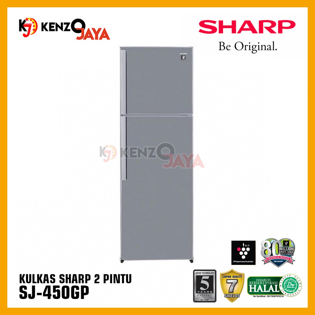 Kulkas 2 Pintu SHARP SJ-450GP