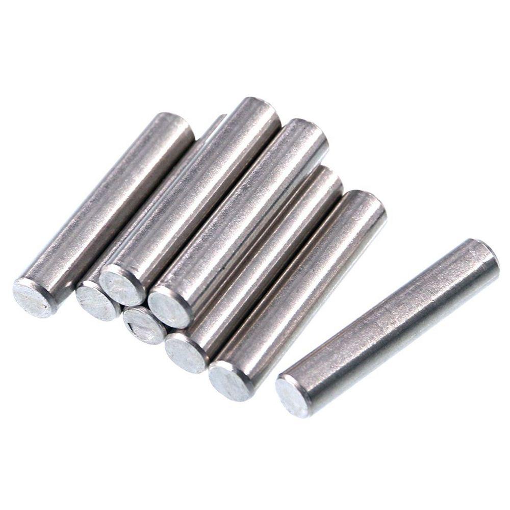 [Elegan] Pin Dowel Pin Polished Nickel Fixing Komponen Jabatan Penyangga Rak Hardware Shelf Pin