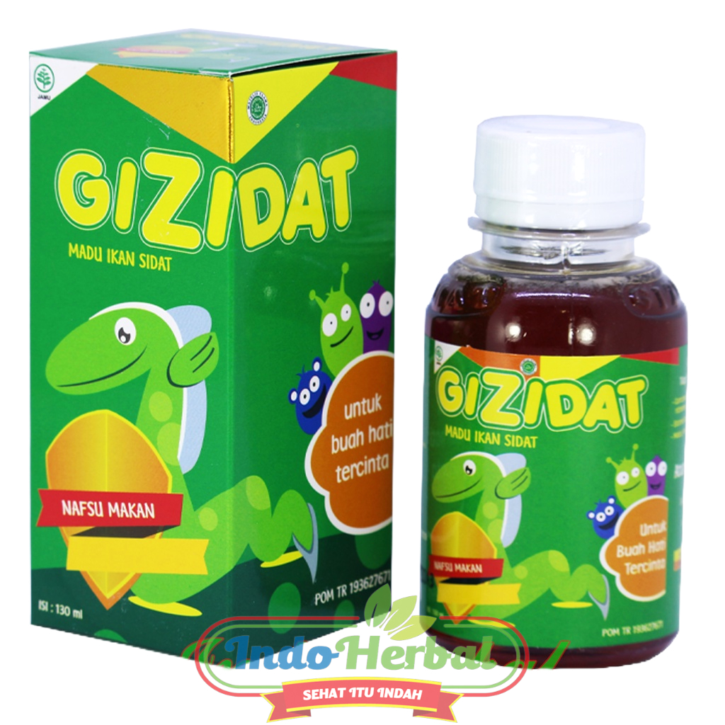 Madu GIZIDAT 130ml | GIZIDAT Penambah Nafsu Makan