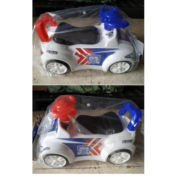 MOBIL DORONG POLISI SL MAINAN ANAK BISA DINAIKI