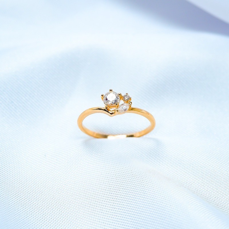 Cincin Kim Series by Sandra Dewi Gold Kadar 18K RI200267