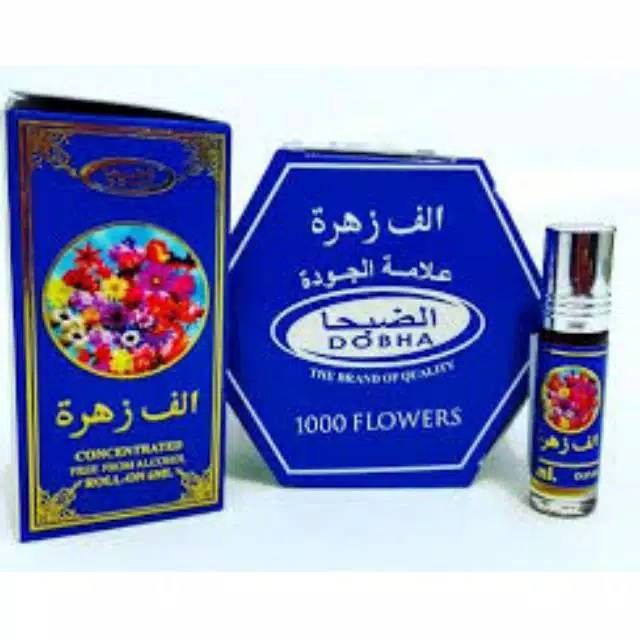 Parfum seribu bunga Dobha rol on 6ml