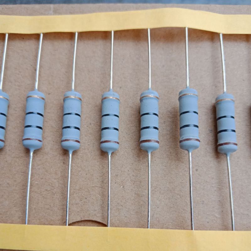 resistor 10 ohm 10ohm 2w taiwan kaki tebal ready