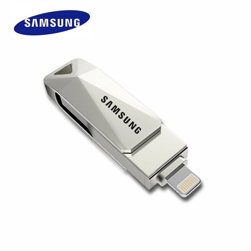 Samsung 3IN1 USB Flash Drive For iPhone/ ipad OTG Android Pen Drive HD Memory Stick