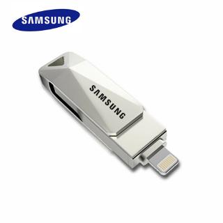 Samsung Flash Disk Usb Otg 3 In 1 Enkripsi Untuk Iphone/Android/Laptop