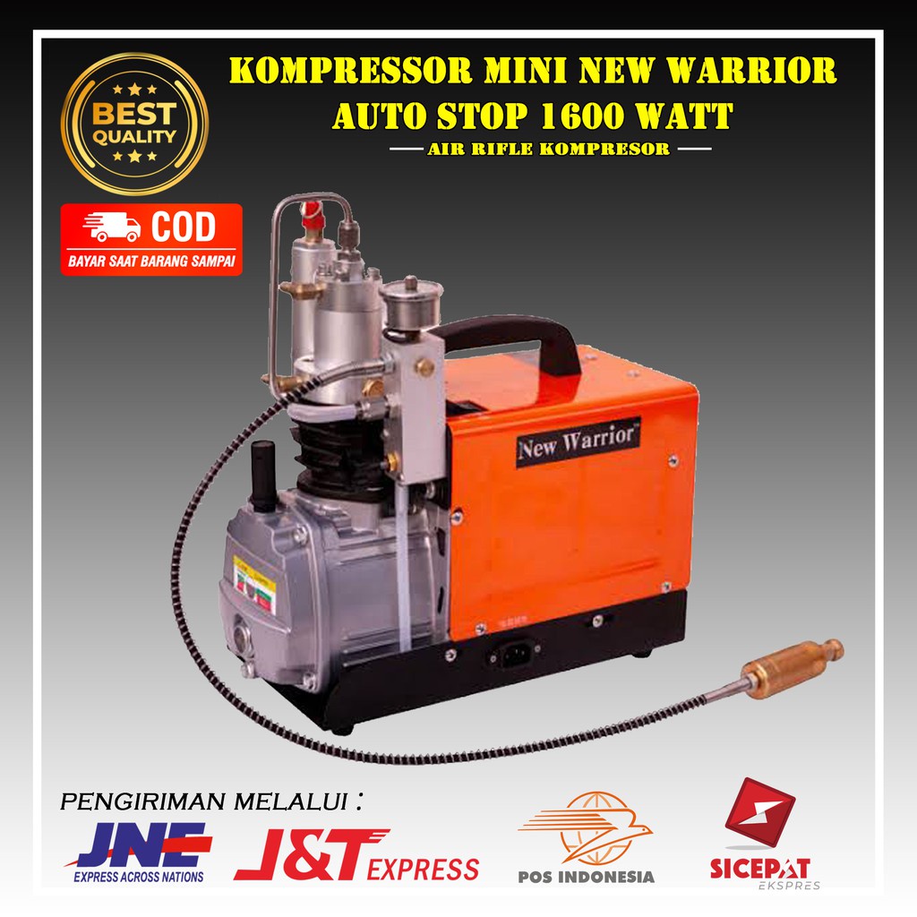 promo big sale pcp terlaris Kompressor PCP Kompresor PCP Compressor PCP New Warrior Auto Stop 1600