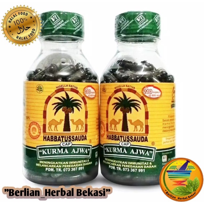 

Habbatussauda Kurma Ajwa 210 Kapsul ASLI & ORIGINAL