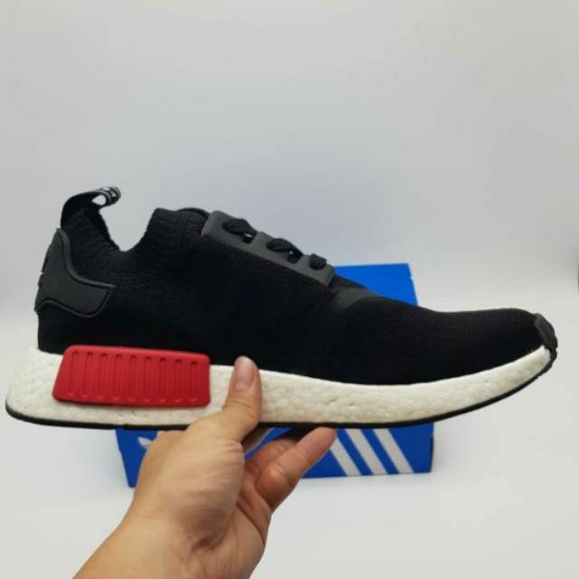 ADIDAS NMD R1 OG BLACK PRIME KNIT REAL