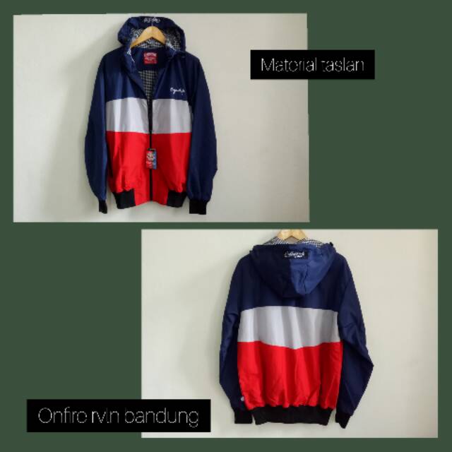 Jaker pria taslan /jaket taslan/jaket farka/jaket bomber/onfire original bandung