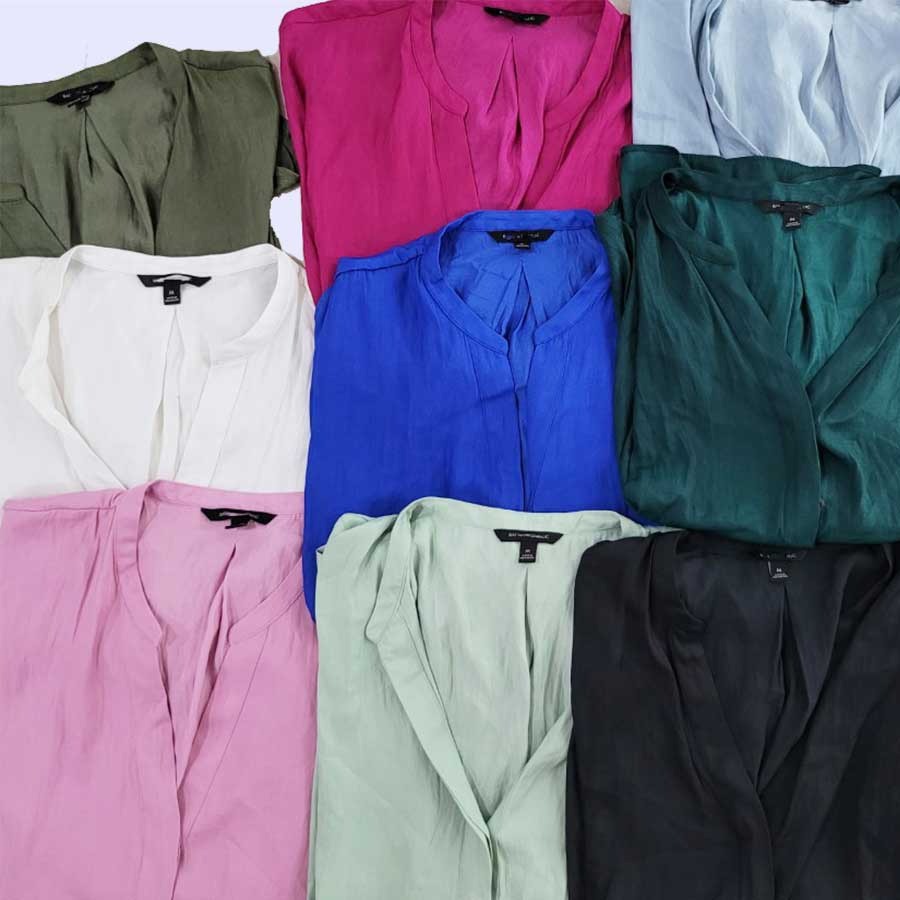 BANANA REPUBLIC Blouse Wanita Dolman Hidden Button-7